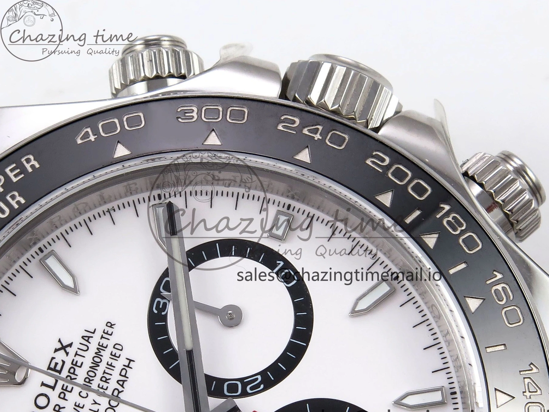 MiroTime 0427 Fashionable Daytona 126500 APF 1:1 Best Edition 904L Steel White Dial on SS Oyster Bracelet DD 1113